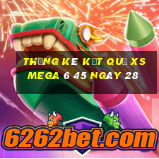 THỐNG KÊ KẾT QUẢ XS Mega 6 45 ngày 28