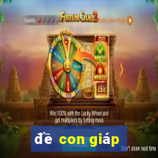 đề con giáp