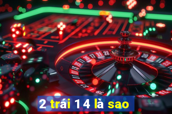 2 trái 1 4 là sao