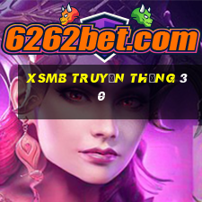 xsmb truyền thống 30