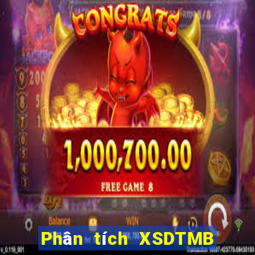 Phân tích XSDTMB thứ bảy