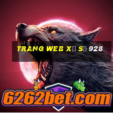 Trang web xổ số 928