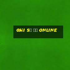 ghi số đề online