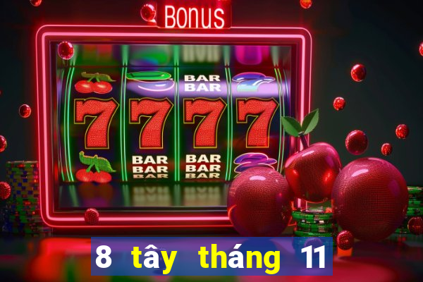 8 tây tháng 11 xổ số miền nam