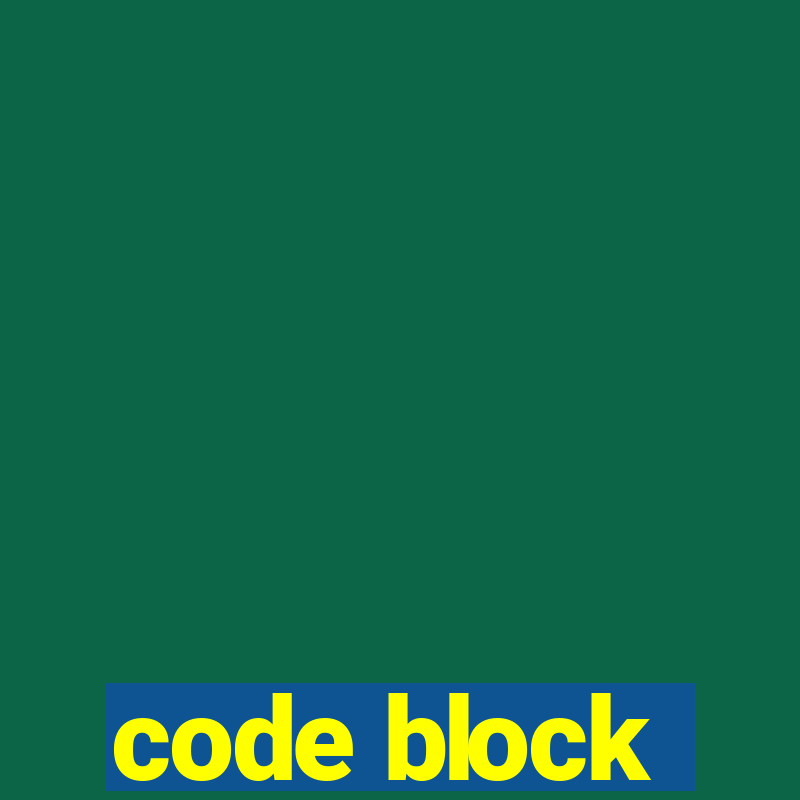 code block