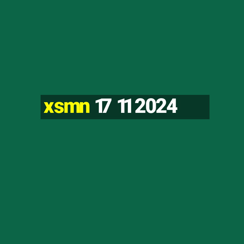 xsmn 17 11 2024