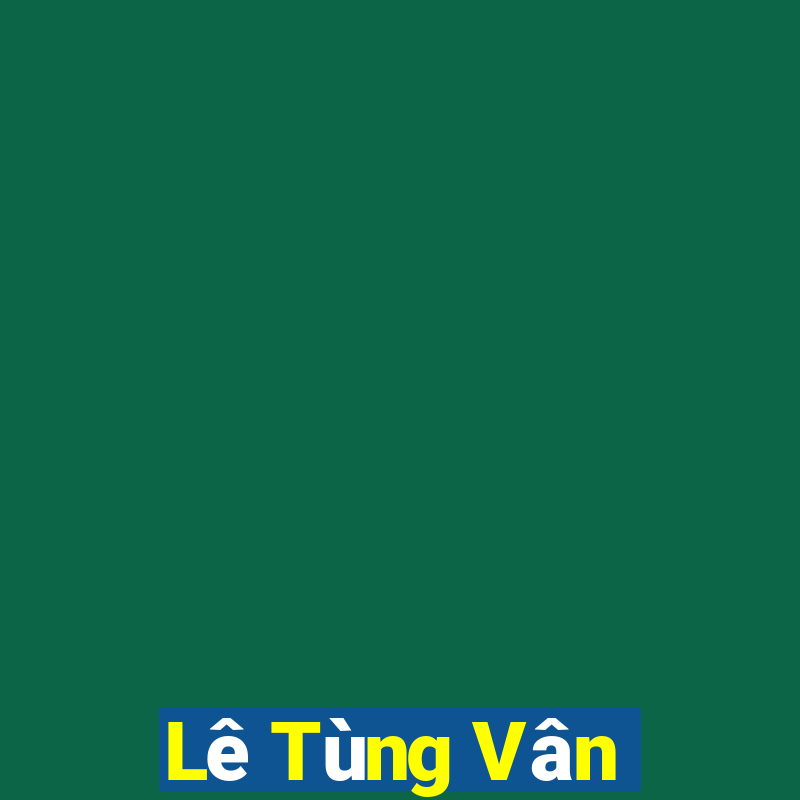 Lê Tùng Vân