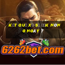 kết quả Xổ Số Đắk Nông ngày 7