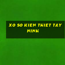 xo so kien thiet tay ninh