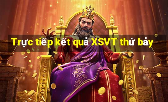 Trực tiếp kết quả XSVT thứ bảy