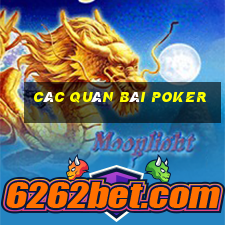 các quân bài poker