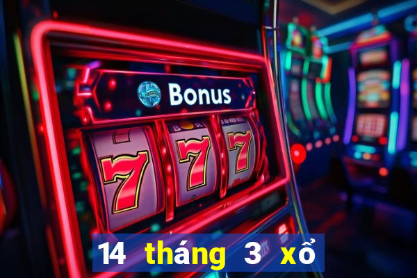 14 tháng 3 xổ số an giang