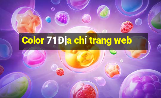 Color 71 Địa chỉ trang web