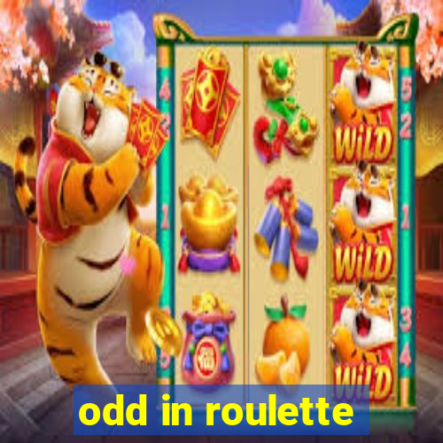 odd in roulette