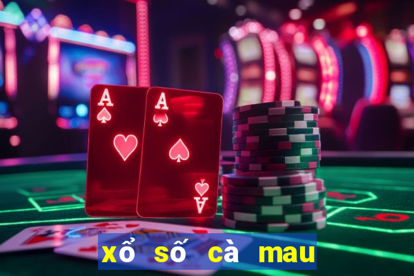 xổ số cà mau 5 tây thứ hai