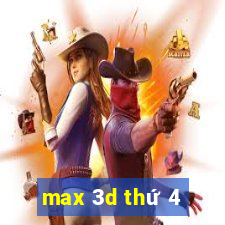 max 3d thứ 4