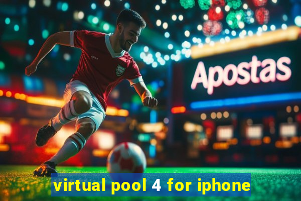 virtual pool 4 for iphone