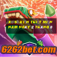 xổ số kiến thiết miền nam ngày 2 tháng 8