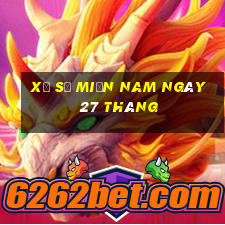 xổ số miền nam ngày 27 tháng