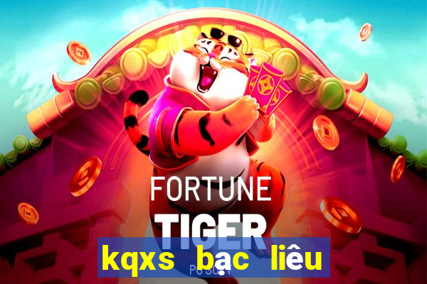 kqxs bạc liêu hôm nay