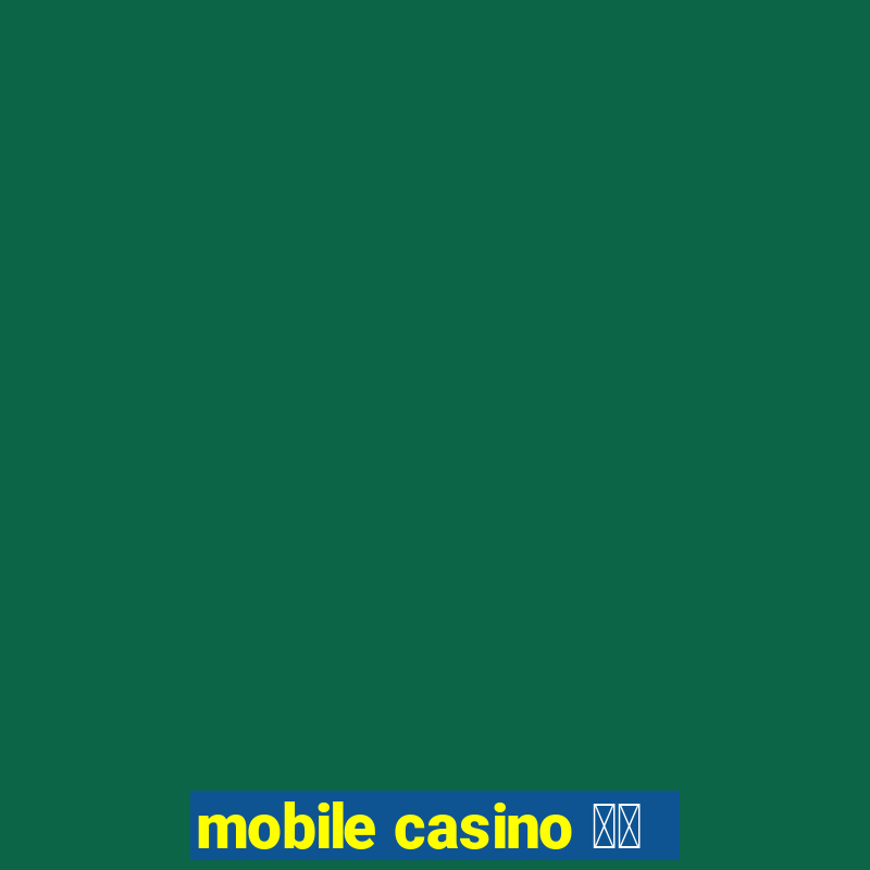 mobile casino 日本