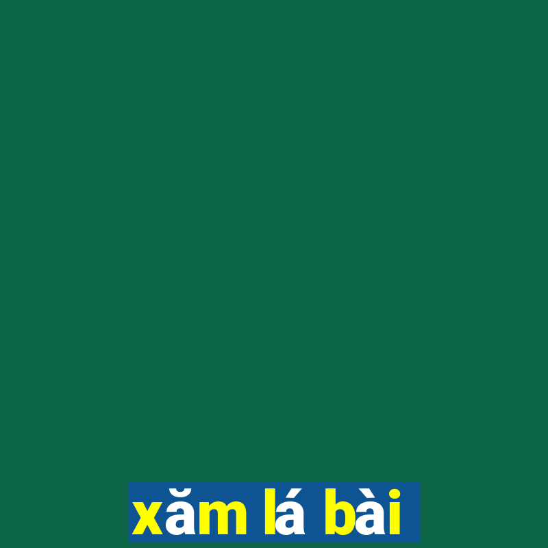 xăm lá bài