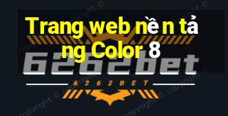 Trang web nền tảng Color 8