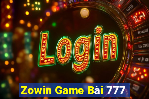 Zowin Game Bài 777