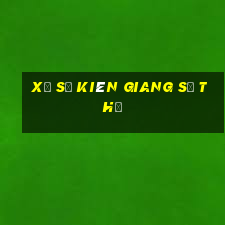 xổ số kiên giang số thử