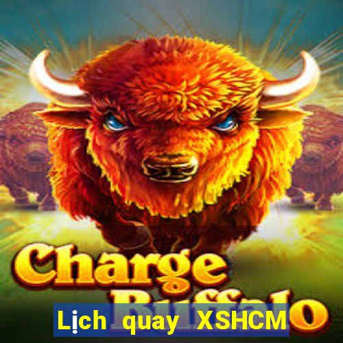 Lịch quay XSHCM Thứ 4