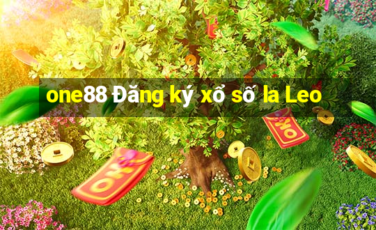 one88 Đăng ký xổ số la Leo