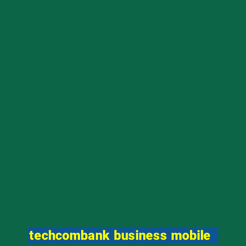 techcombank business mobile