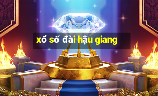 xổ số đài hậu giang