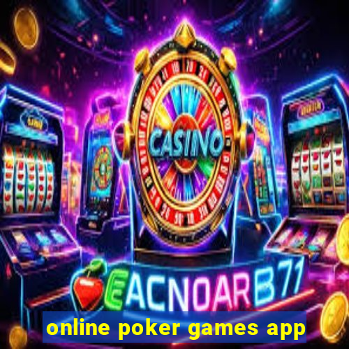 online poker games app