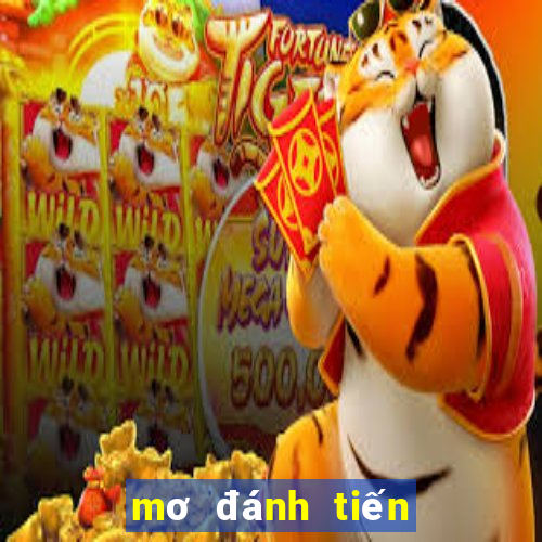 mơ đánh tiến lên đánh con gì