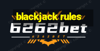 blackjack rules