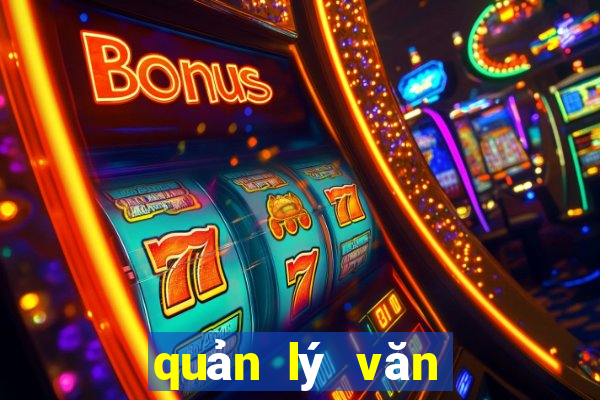 quản lý văn bản điều hành