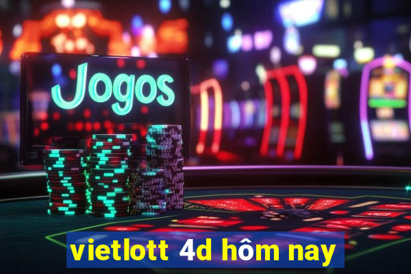 vietlott 4d hôm nay