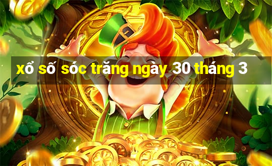 xổ số sóc trăng ngày 30 tháng 3