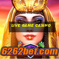 live game casino