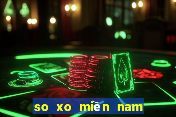 so xo miền nam hôm nay