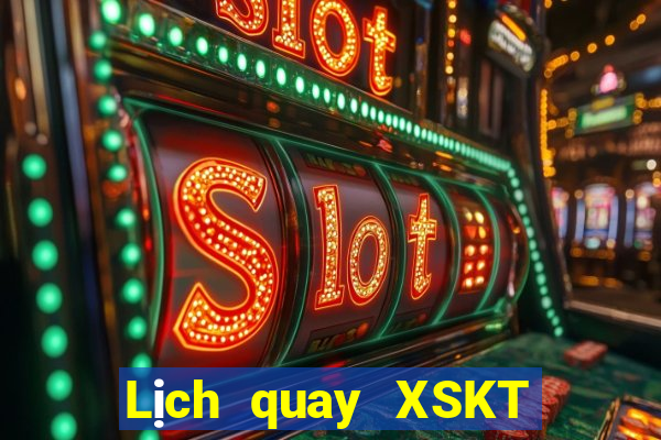 Lịch quay XSKT ngày thứ năm