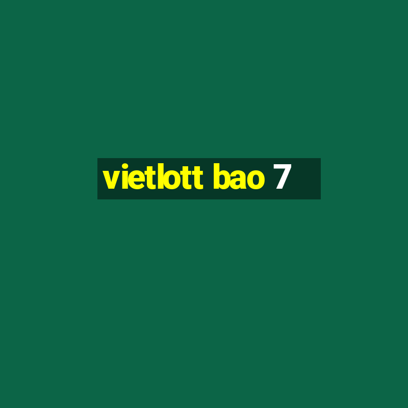 vietlott bao 7