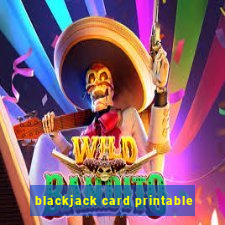 blackjack card printable