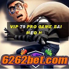 Vip 79 Pro Game Bài Mèo Nổ