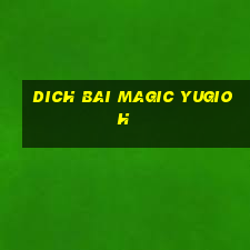 dich bai magic yugioh