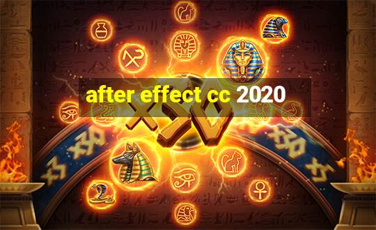 after effect cc 2020