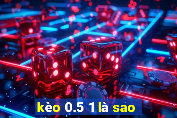 kèo 0.5 1 là sao