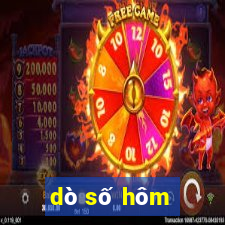 dò số hôm