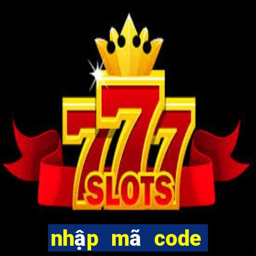 nhập mã code omg 3q